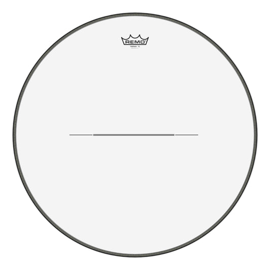 Timpani, Clear, 22 Diameter, Steel Insert Ring