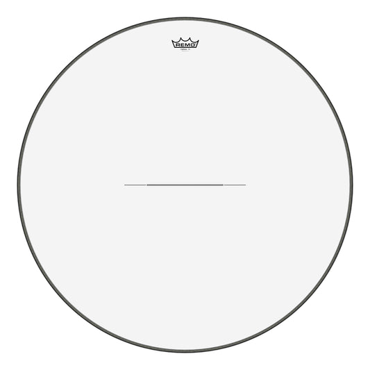 Timpani, Clear, 31 Diameter, Steel Insert Ring
