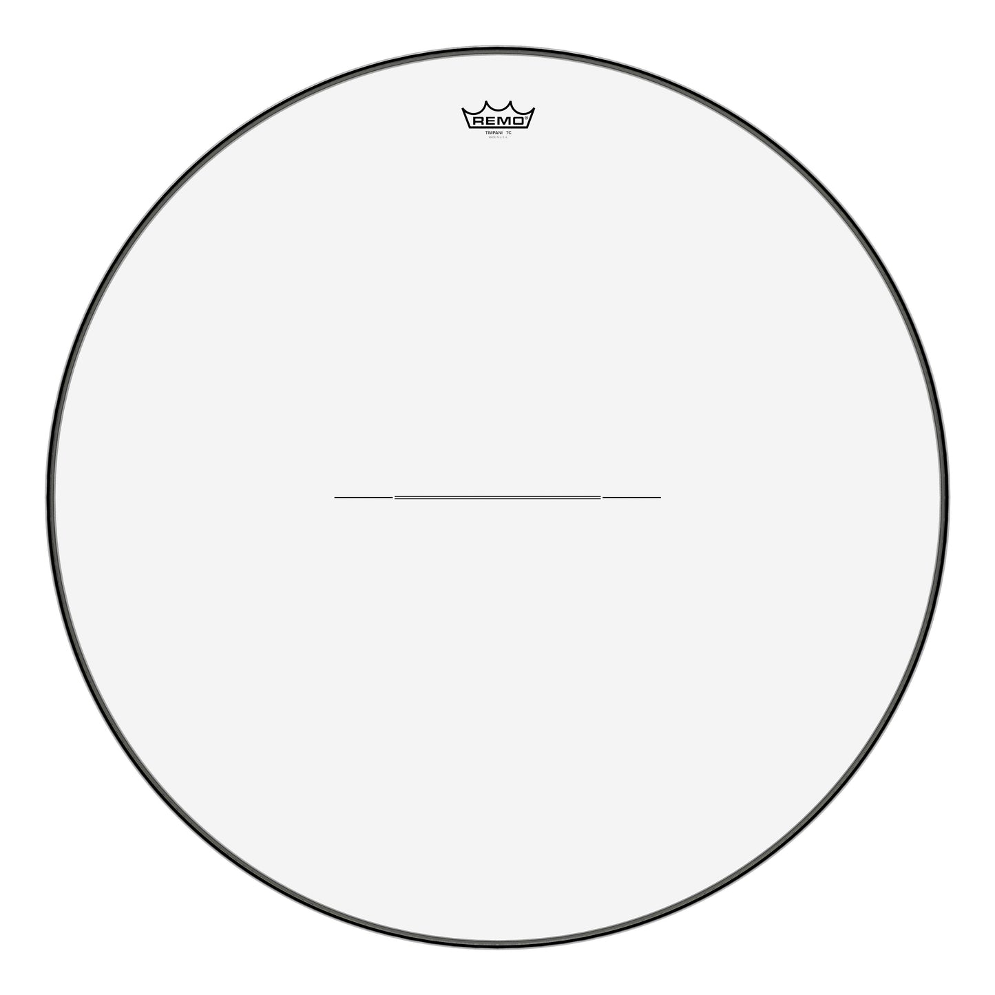 **special Order**, Timpani, Clear, 31-8/16 Diameter, Low-profile Steel Insert Ring