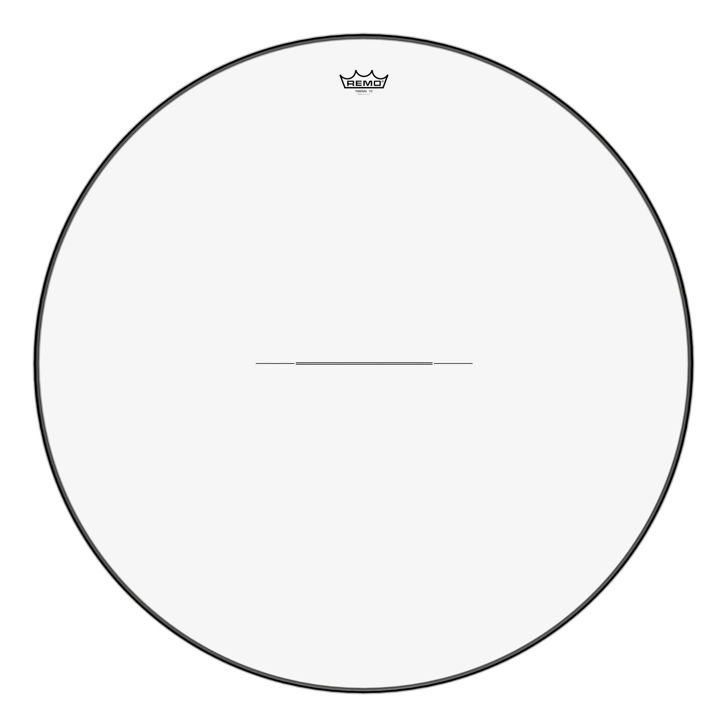 **special Order**, Timpani, Clear, 33 Diameter, Low-profile Steel Insert Ring