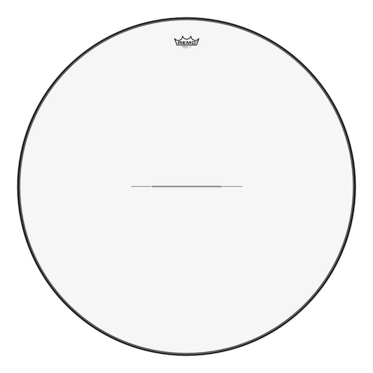 **special Order**, Timpani, Clear, 34-8/16 Diameter, Low-profile Steel Insert Ring