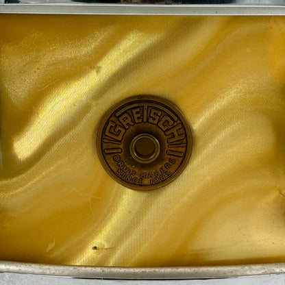 Gretsch 1966 Model 4157 8-Lug Snare Drum-  14" x 5.5" - Yellow Satin Flame