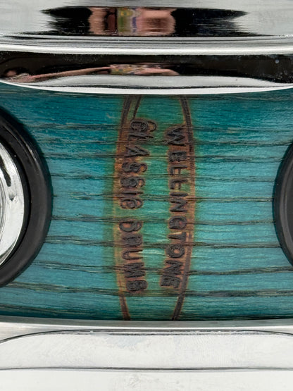 Wellingtone 14” x 4” “Lagoon Leibowitz” Red Oak Snare Drum