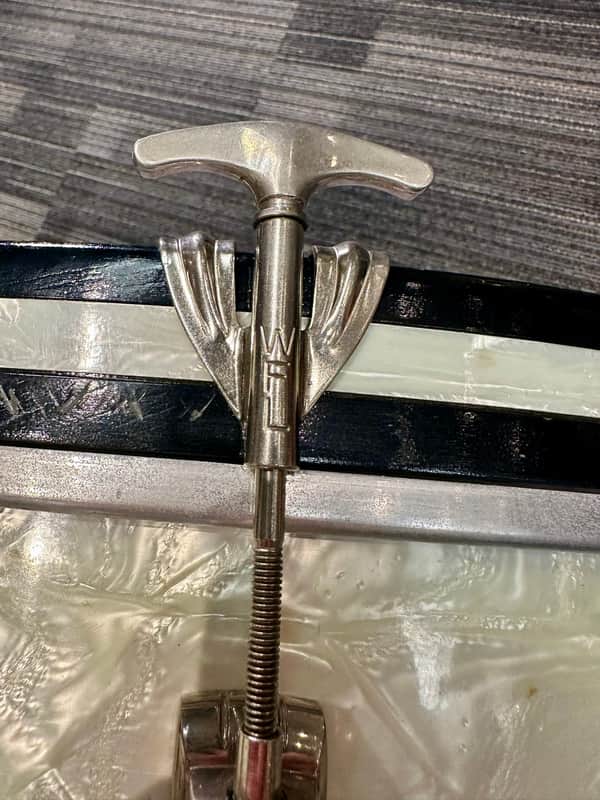 WFL/Ludwig Vintage 5 Piece Drum Set 1950s - White Marine Pearl