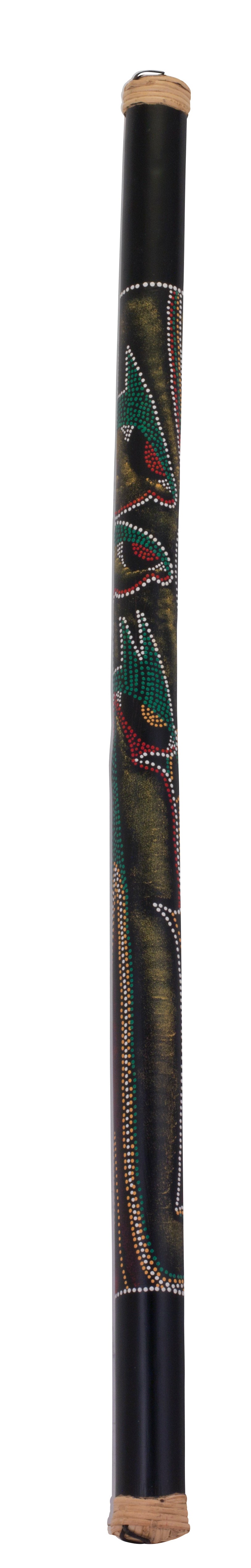 48" BAMBOO RAINSTICK WITH PAINTED FINISH #693 HIDDEN SPIRIT
