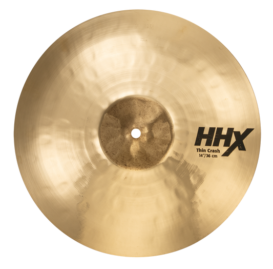 SABIAN 14" HHX Thin Crash Brilliant Finish