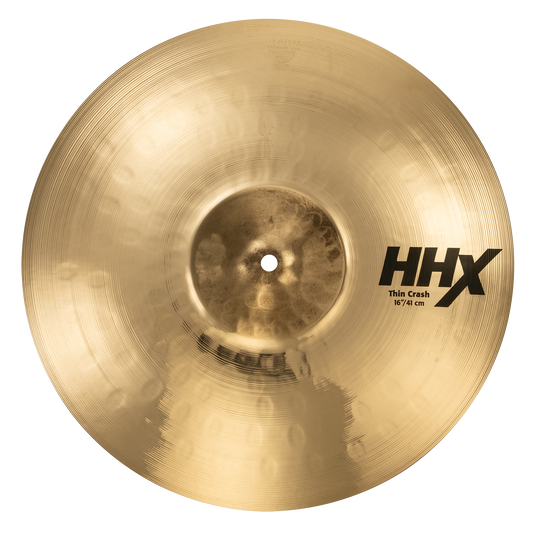 SABIAN 16" HHX Thin Crash Brilliant Finish