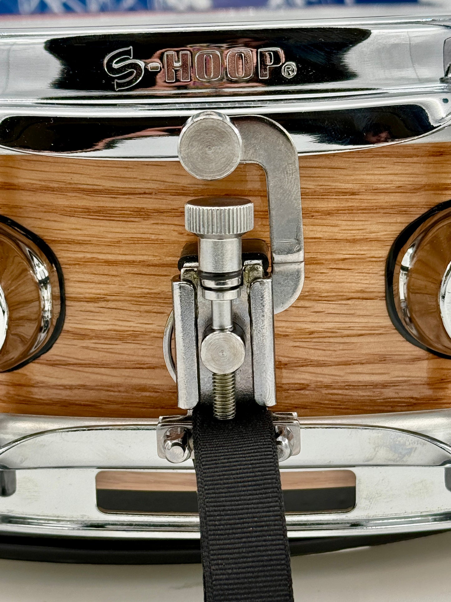 Wellingtone Custom Drum Co:  14” x 4” Red Oak Snare