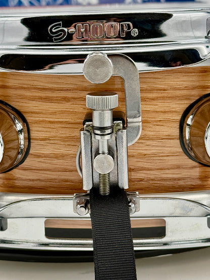 Wellingtone Custom Drum Co:  14” x 4” Red Oak Snare