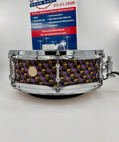 Montineri Custom 14x4 "Iris Tongue" Snare Drum