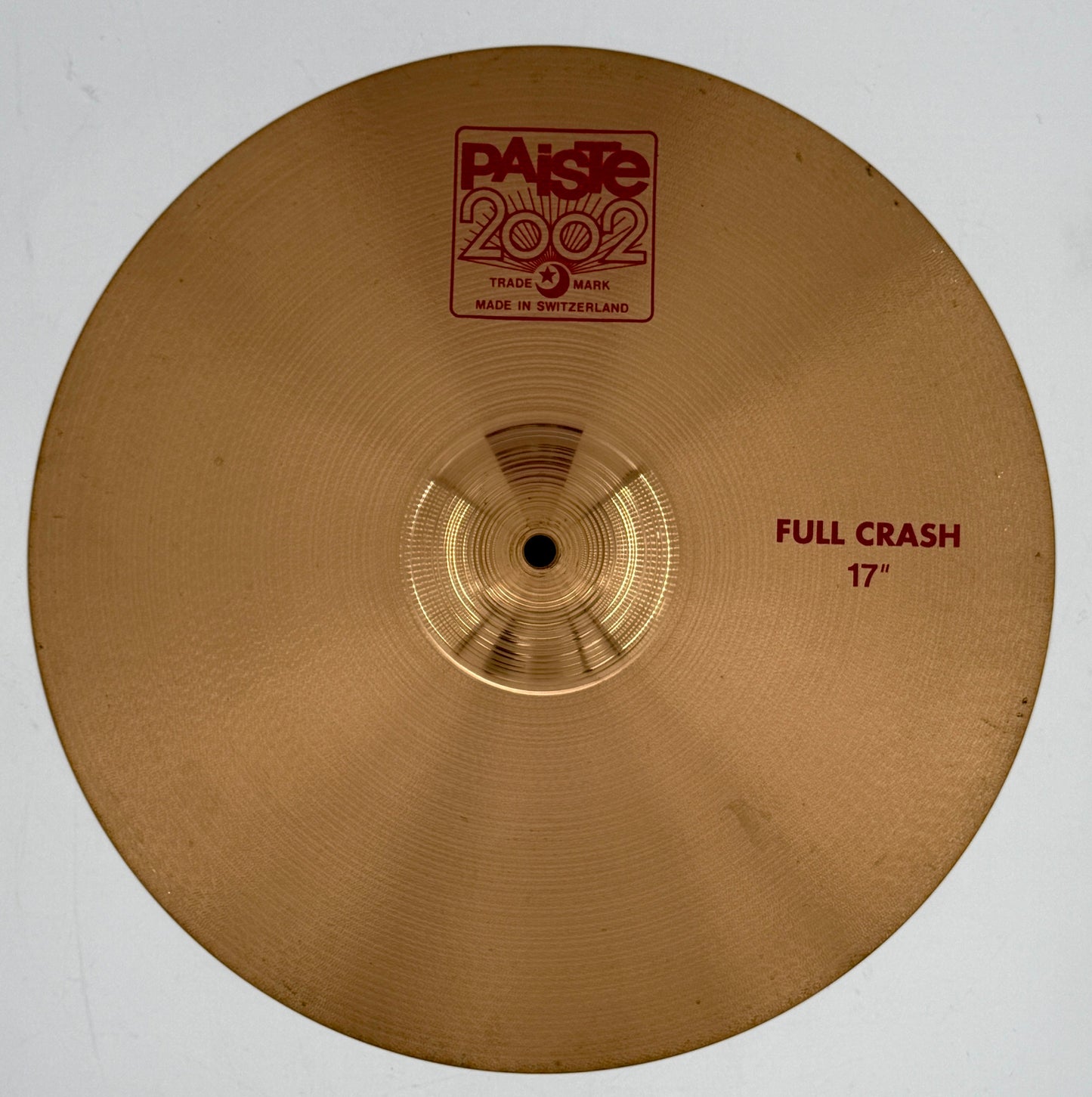 Paiste 2002 17” Full Crash-Atlanta Drum Shop-Atlanta Drum Shop