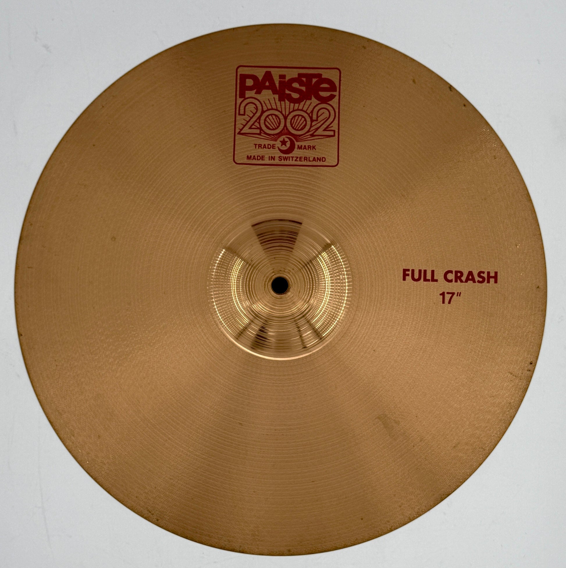 Paiste 2002 17” Full Crash-Atlanta Drum Shop-Atlanta Drum Shop
