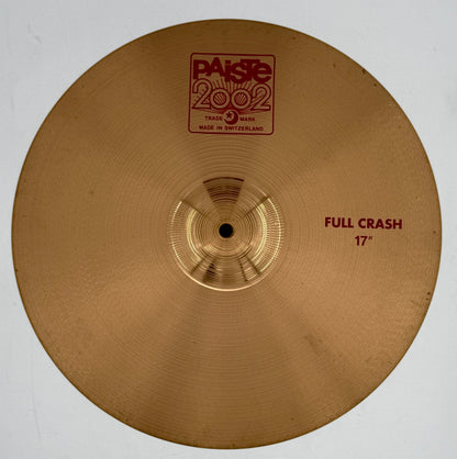 Paiste 2002 17” Full Crash-Atlanta Drum Shop-Atlanta Drum Shop
