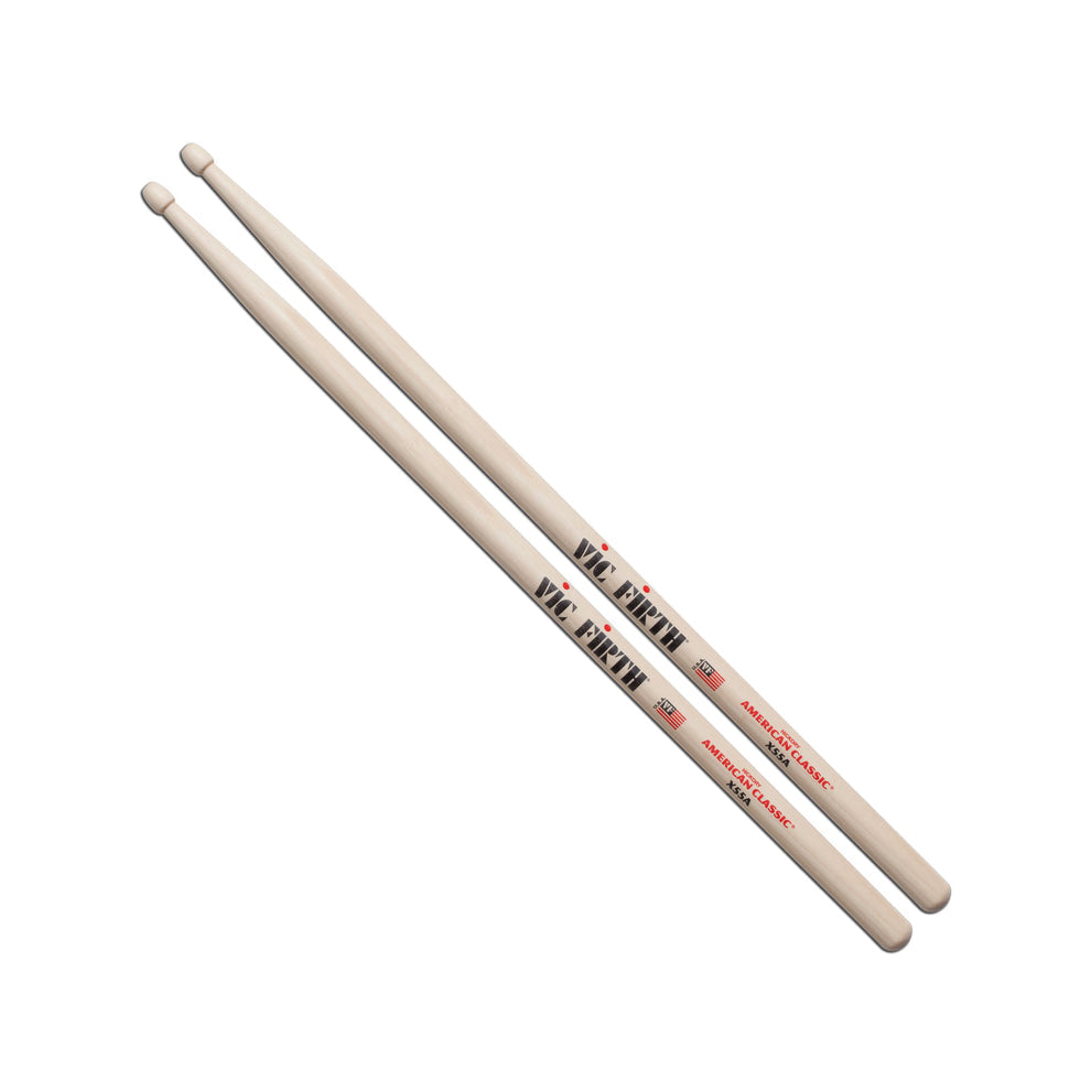 Vic Firth American Classic Drumsticks - Extreme 55A - Wood Tip