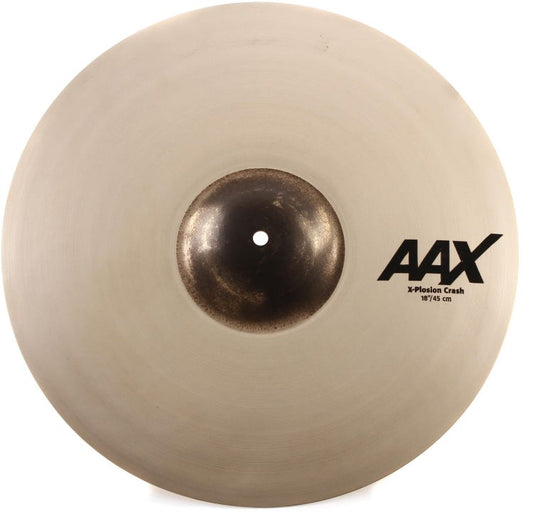 Sabian 18 inch AAX X-Plosion Crash Cymbal - Brilliant Finish