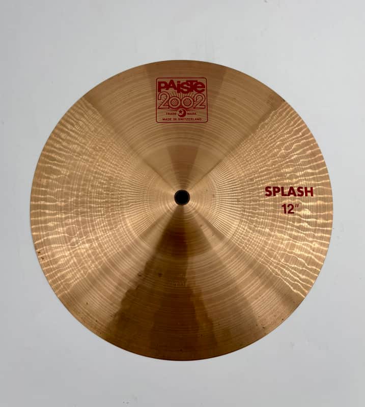 Paiste 2002 12" Splash (416g)-Paiste-Atlanta Drum Shop