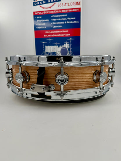 Wellingtone Custom Drum Co:  14” x 4” Red Oak Snare