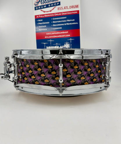 Montineri Custom 14x4 "Iris Tongue" Snare Drum