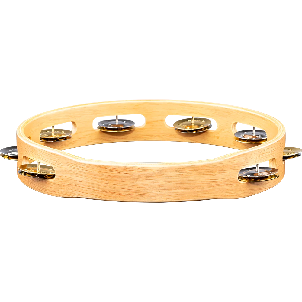 Meinl Percussion Recording-Combo Wood Tambourine - Single Row
