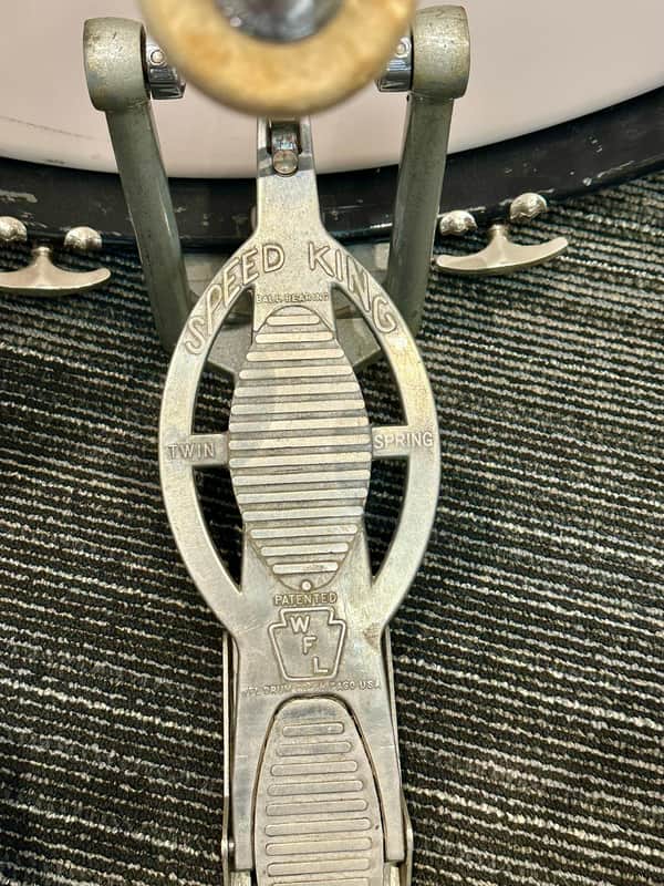 WFL/Ludwig Vintage 5 Piece Drum Set 1950s - White Marine Pearl