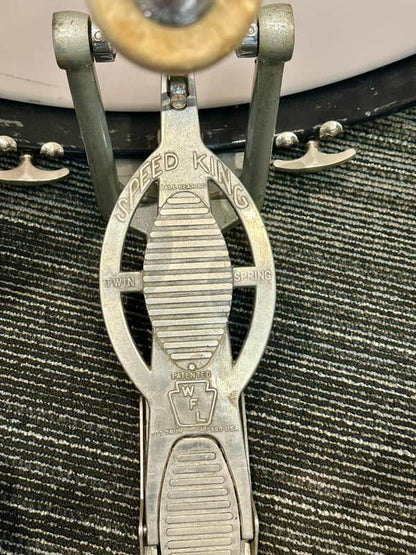 WFL/Ludwig Vintage 5 Piece Drum Set 1950s - White Marine Pearl