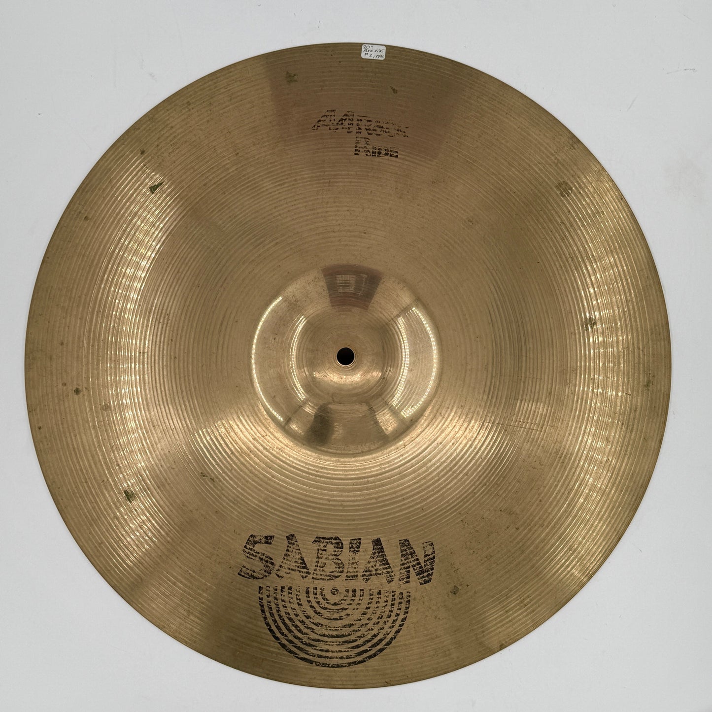 Sabian 20" AA Rock Ride - 2898g