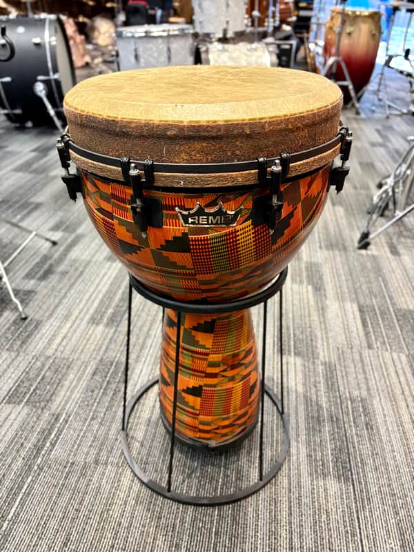 Remo 14" x 25" Mondo Djembe - Kintekloth Finish-REMO PERCUSSION-Atlanta Drum Shop