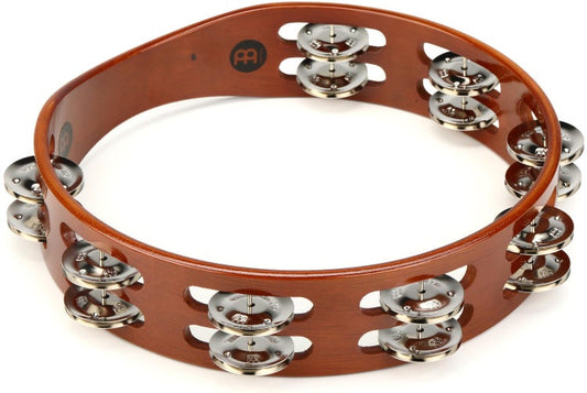 Meinl Percussion 10-inch Handheld Wood Tambourine - Antique Brown