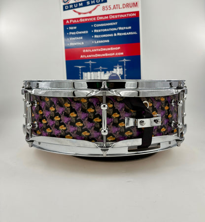 Montineri Custom 14x4 "Iris Tongue" Snare Drum