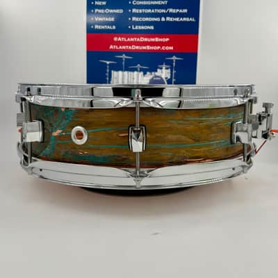 Lucky 14x5 Artistic Pre-Patina Snare-Lucky Drum Co-Atlanta Drum Shop