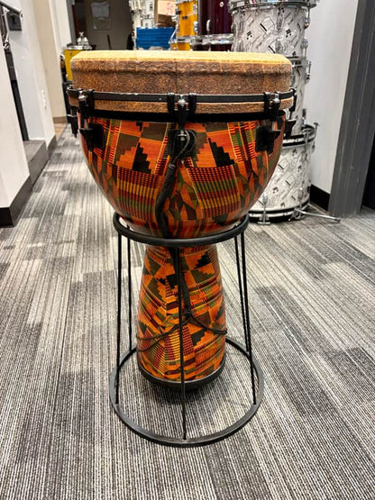 Remo 14" x 25" Mondo Djembe - Kintekloth Finish-REMO PERCUSSION-Atlanta Drum Shop