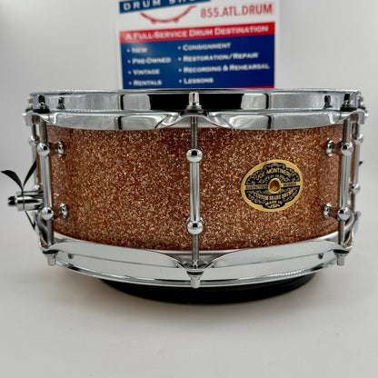 Montineri 12” x 5” Maple Snare 2025 - Champagne Sparkle-Montineri-Atlanta Drum Shop
