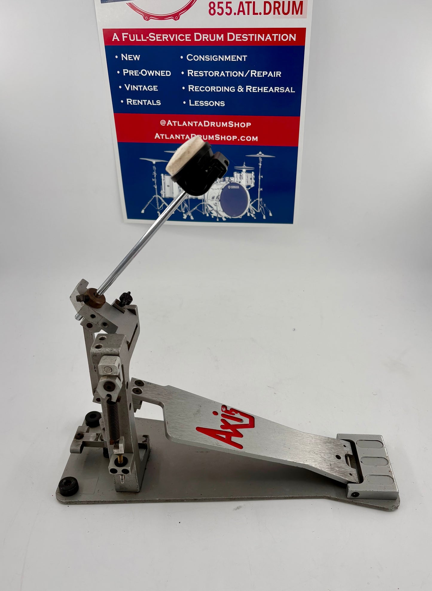 Short Board Single Axis Pedal - Preowned-Axis-Atlanta Drum Shop
