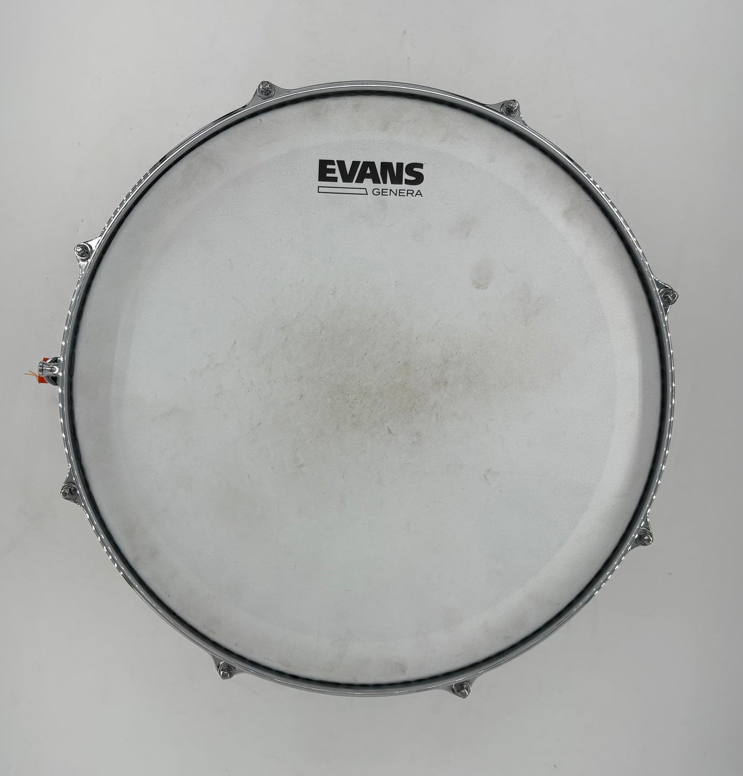 Lucky Drums Company 6.5”x14” Brushed Copper Snare w/ Stripe
