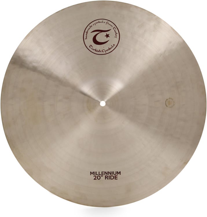 Turkish Cymbals Millennium Ride Cymbal - 20 inch