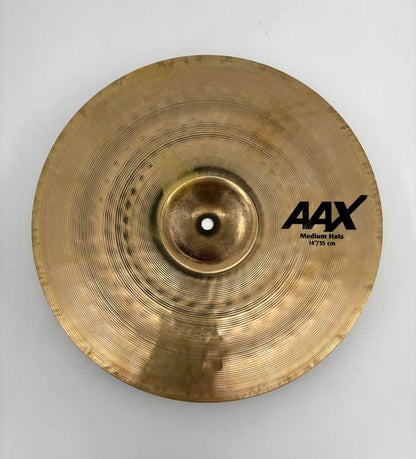 Sabian AAX 14" Medium Hi-Hats - Used-Sabian-Atlanta Drum Shop