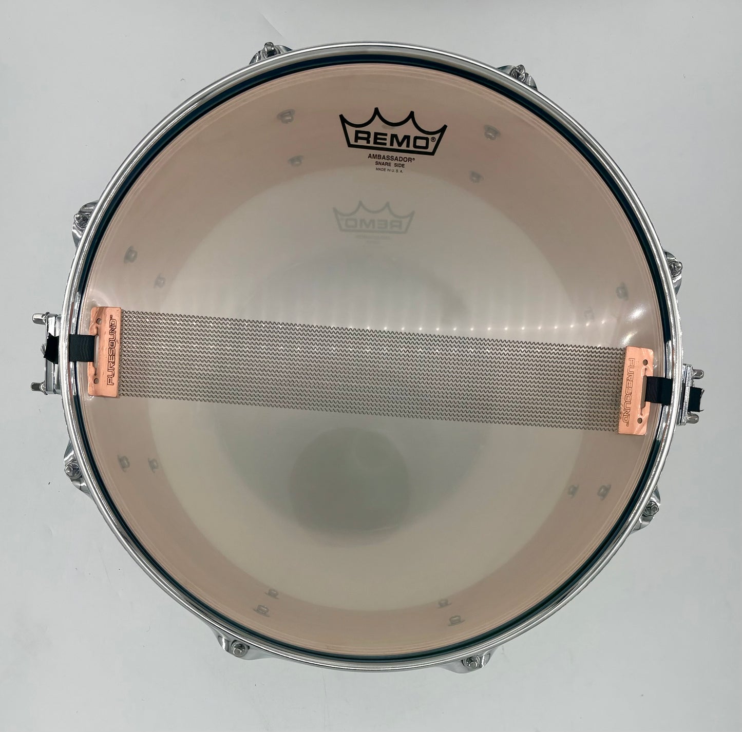 Montineri Custom 7”x14” Light Blue Sparkle Snare