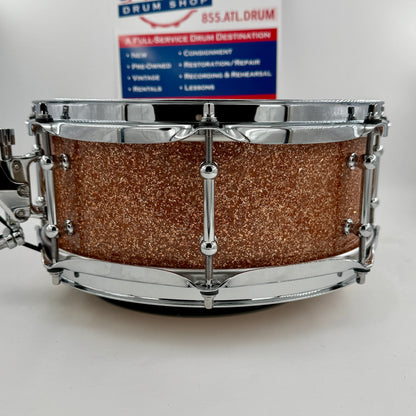 Montineri 12” x 5” Maple Snare 2025 - Champagne Sparkle-Montineri-Atlanta Drum Shop