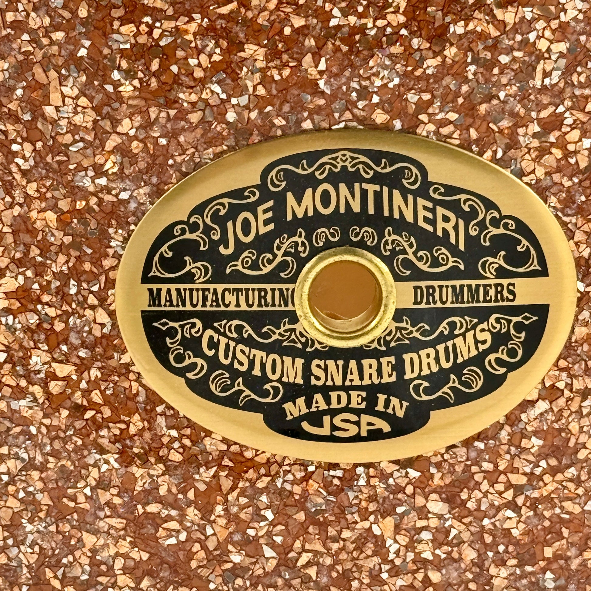 Montineri 12” x 5” Maple Snare 2025 - Champagne Sparkle-Montineri-Atlanta Drum Shop