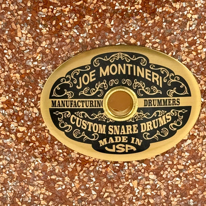 Montineri 12” x 5” Maple Snare 2025 - Champagne Sparkle-Montineri-Atlanta Drum Shop