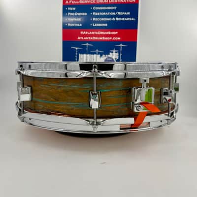 Lucky 14x5 Artistic Pre-Patina Snare-Lucky Drum Co-Atlanta Drum Shop