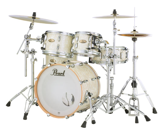 Pearl Session Studio Select 4-piece Shell Pack - 20" Bass Drum NICOTINE WHITE MARINE PEARL