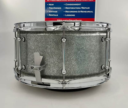 Lucky Drums Company 14"x 7" Galvanized Steel 8-Lug Snare-Lucky Drum Co-Atlanta Drum Shop