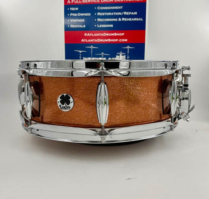 Lucky Drums Company 14" x 5" Artistic Copper Finish Snare-Lucky Drum Co-Atlanta Drum Shop