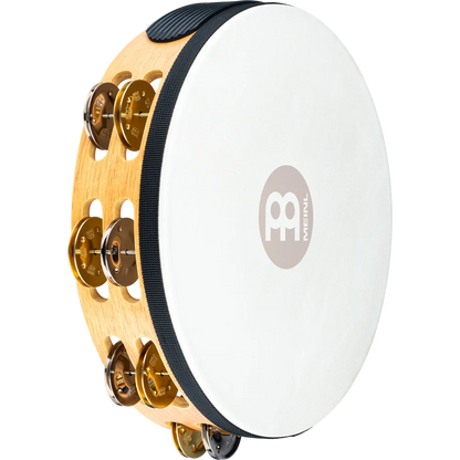 Meinl Percussion Recording-Combo Wood Tambourine - Double Row with Head