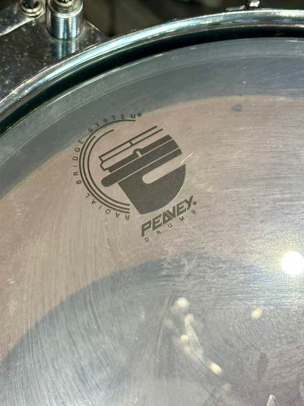 Peavey Radial Pro 751 5-Piece 1994 - Clear Gloss Red-Peavey-Atlanta Drum Shop