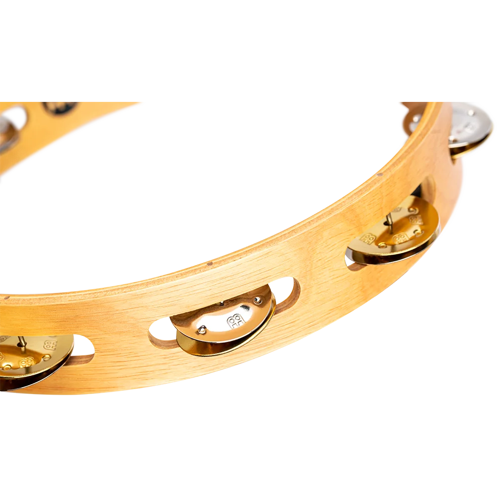 Meinl Percussion Recording-Combo Wood Tambourine - Single Row
