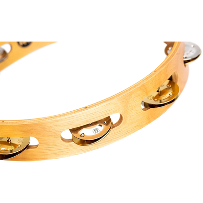 Meinl Percussion Recording-Combo Wood Tambourine - Single Row