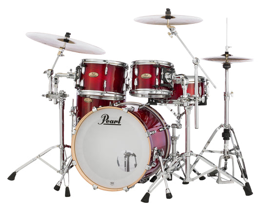 Pearl Session Studio Select 4-piece Shell Pack - 20" Bass Drum ANTIQUE CRIMSON BURST