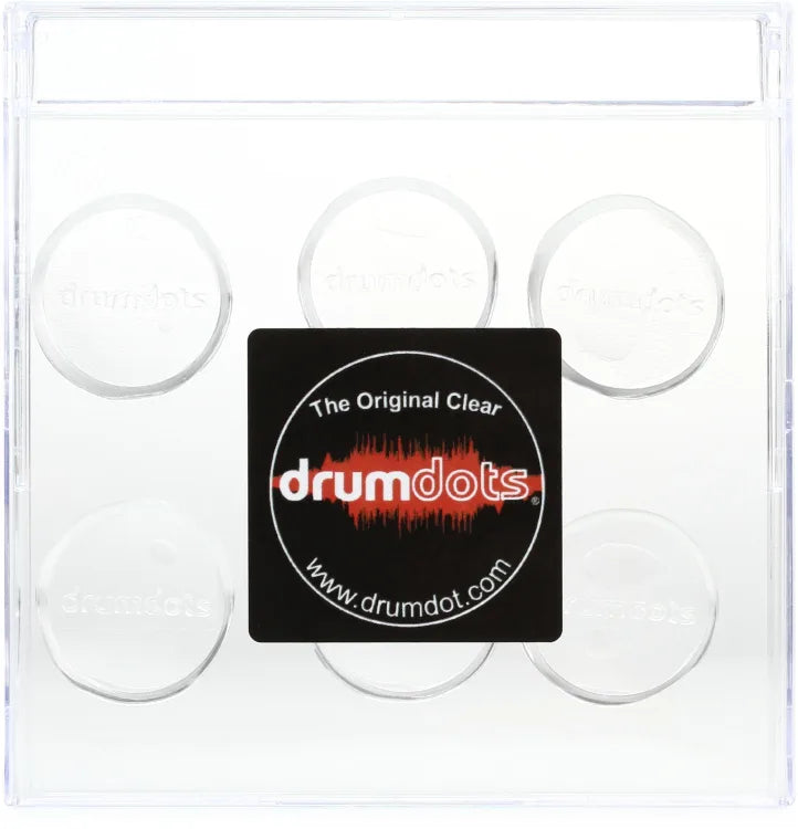 Drumdots Mini Drum Dampeners - 6 Pack